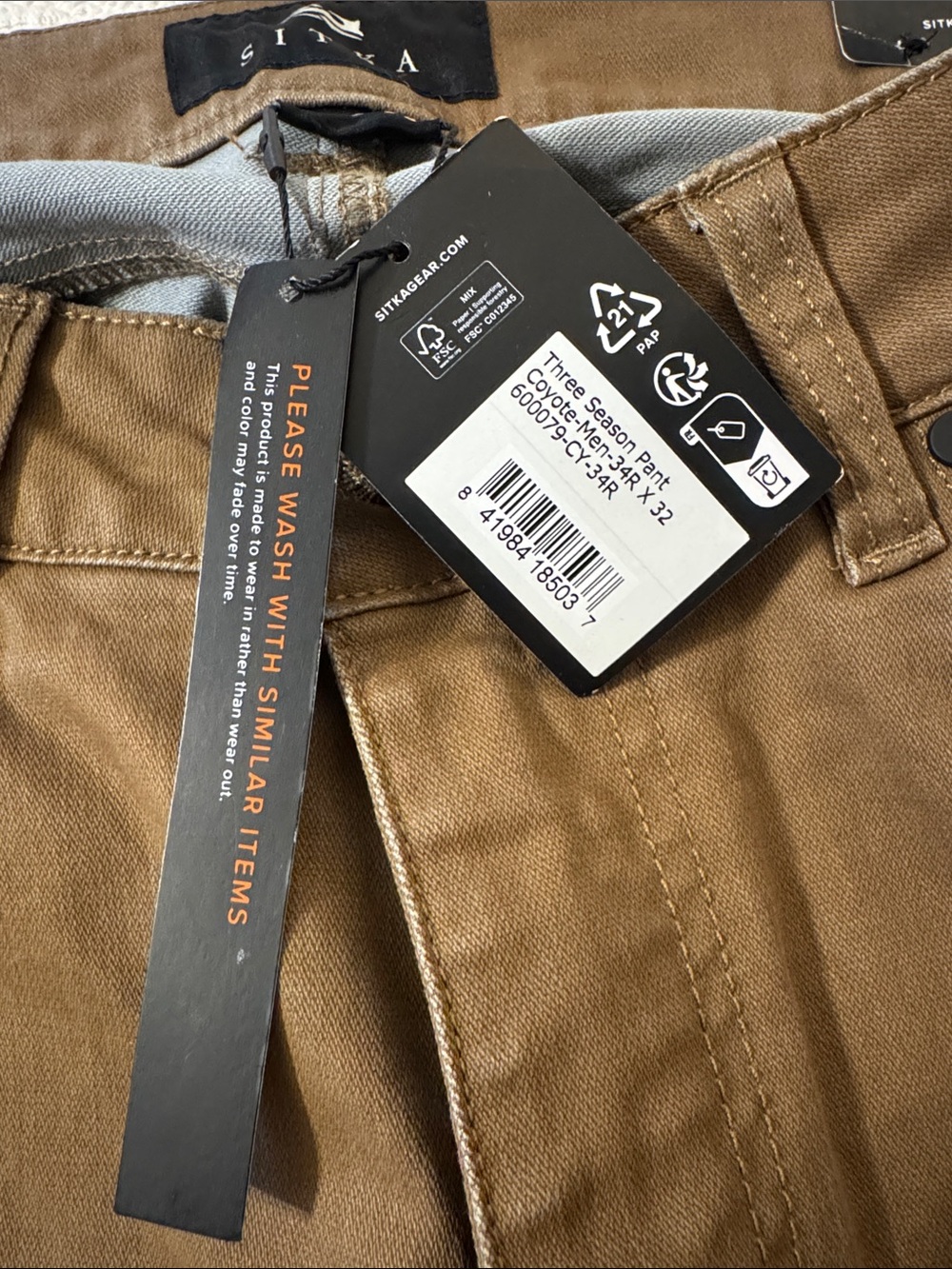 Sitka Three Season Pant - Picture 2 of 6